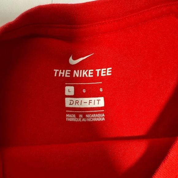 Nike Red Dri-FIT Tee - Picture 4 of 9